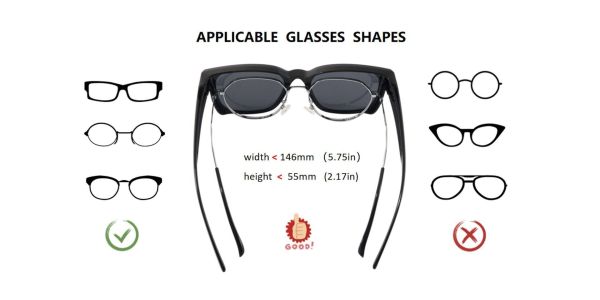 Lovett Polarized Fit Over Sunglasses