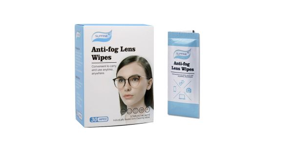 Disposable Anti-Fog Lens Cleaning Wipes